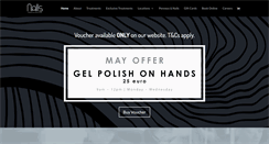 Desktop Screenshot of dublinnails.com
