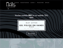 Tablet Screenshot of dublinnails.com